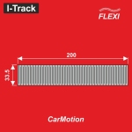 Hacker-Model HCT9404F - H0 - CarMotion Gerade Straßenbettung, flexibel, 335 mm